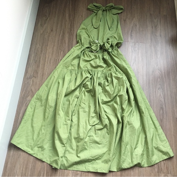 NWT Vince Draped Neck Halter Dress - Picture 12 of 16